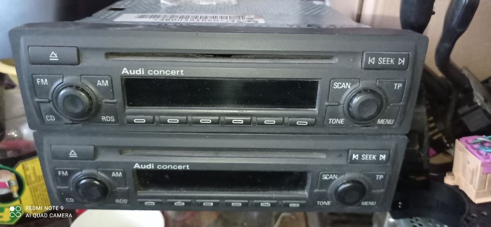 Radio audi concert CD idealne z kodem 8e0