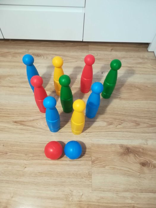 Kręgle plastikowe