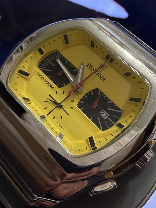 Швейцарський чоловічий годинник Festina Chrono F6704/2