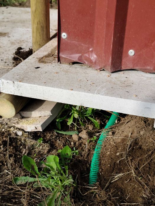 Cabide elétrica de obra