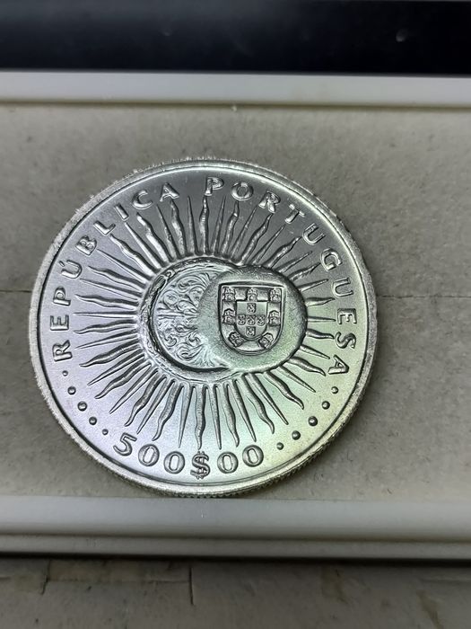 Moeda 500$00 Padre Antônio Vieira  1997