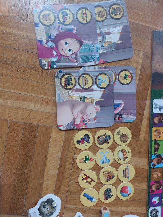 Gra planszowa Masza i Niedźwiedź