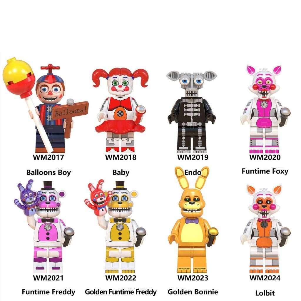 Funtime Foxy And Lolbit - online puzzle