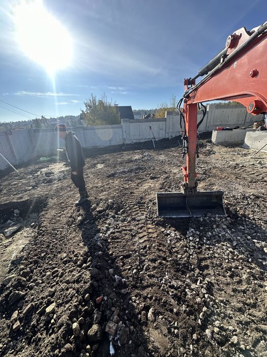 Мініескаватор # Гідромолот# Бур ( сверління отворів )