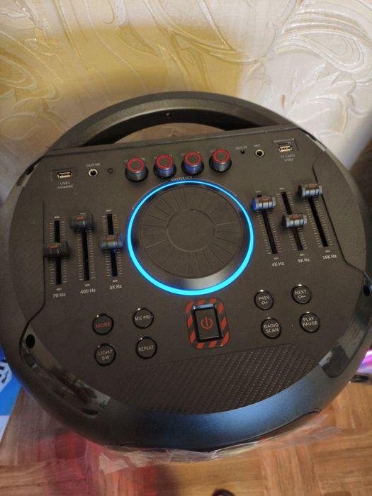 Парні колонки 2в1 акумулятор і мережа Pro Audio 1210