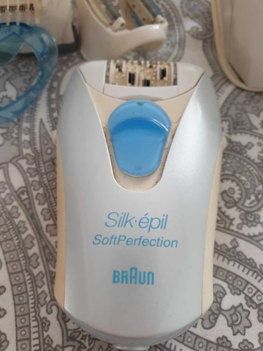 Depiladora Braun, completa