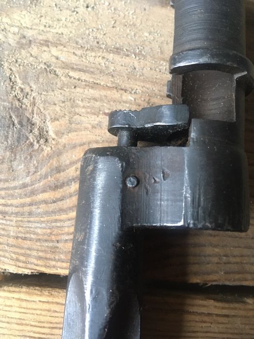 stary bagnet wojskowy