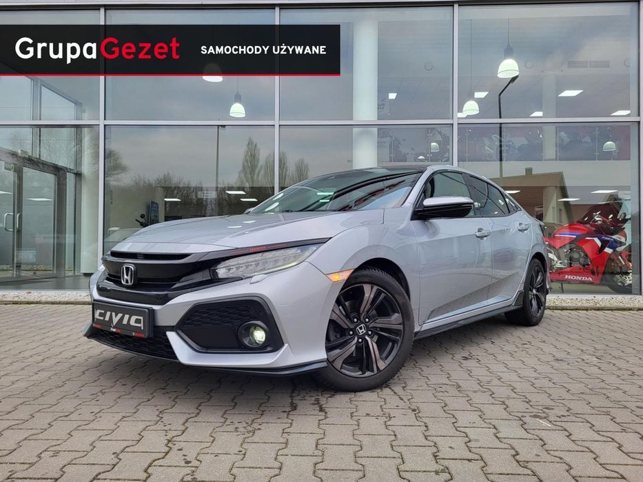 Honda Civic 5d 1.5T Sport Plus z bardzo niskim przebiegiem, serwis. w ASO/ZG