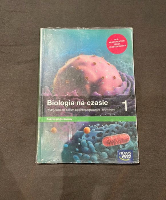 Książka do biologi do klasy 1