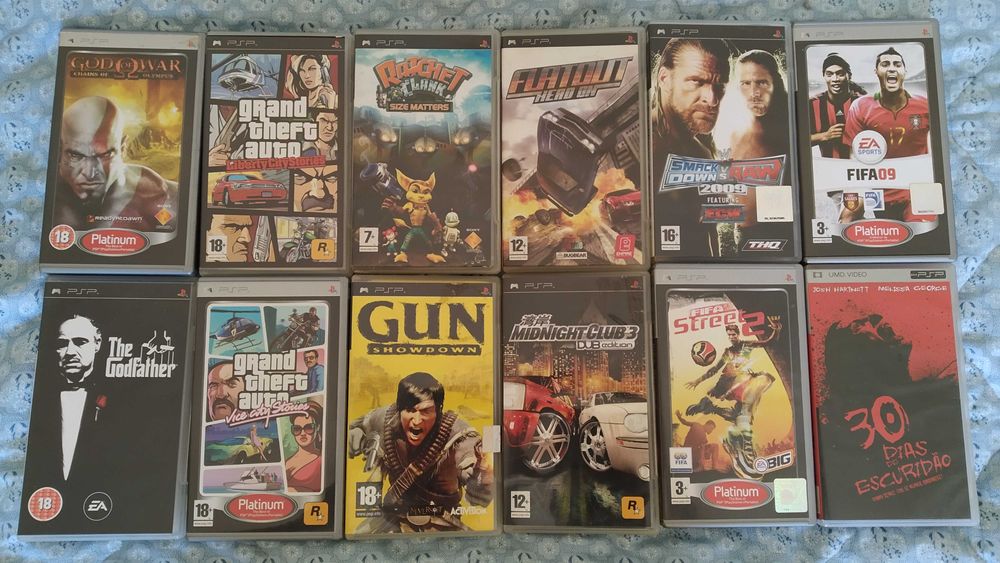 Jogos PSP Perfeitas Condiçoes  Como Novos Ler discrição64284389758849120