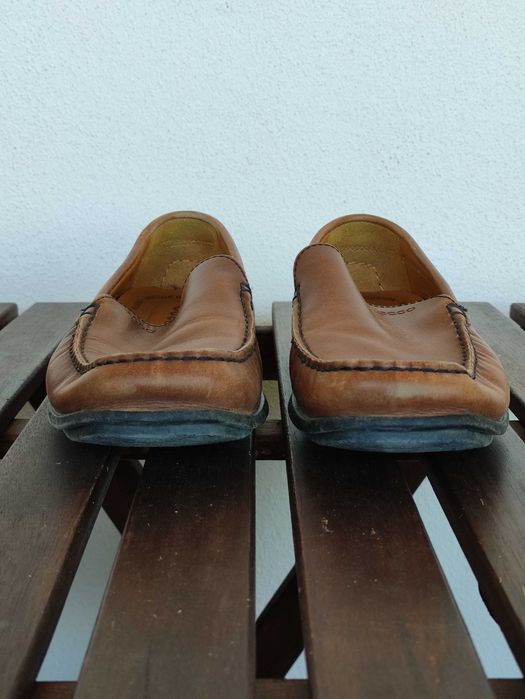 Mocassin Pele Ecco 42