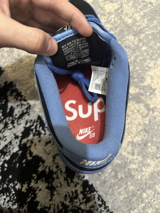 Nike sb dunk low x supreme