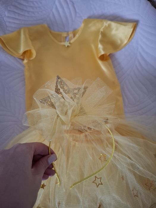 Костюм зірки, костюм жовтий двійка