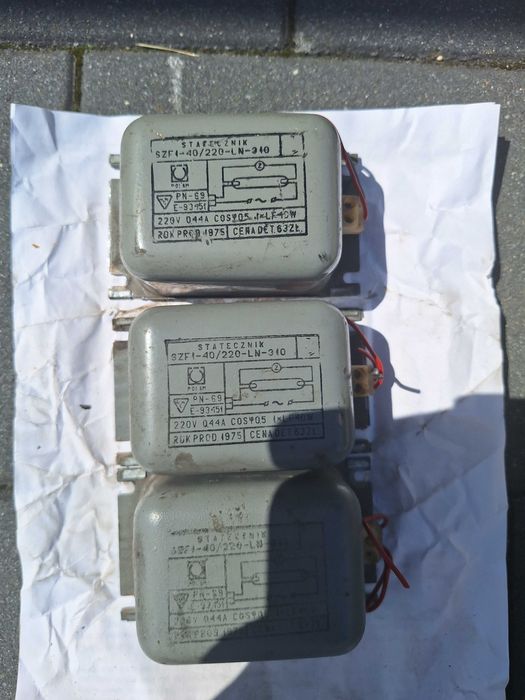 Statecznik SZF1-40/220-LN-310 do świetlówek