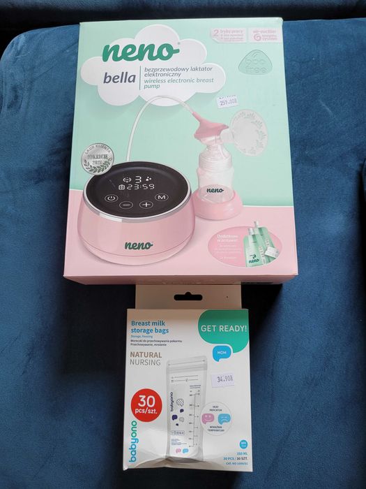 Bezprzewodowy laktator neno bella