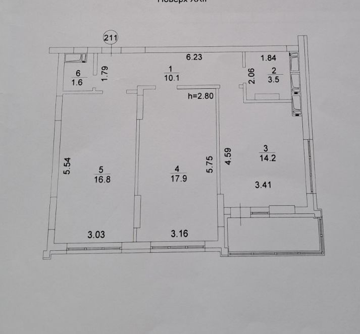 2-кімнатна квартира за адресою вул. Вишгородська (площа 69 м²) - Atlanta.ua - фото 2