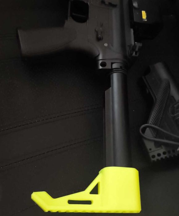 Coronha e tapa chamas Airsoft impressão 3D