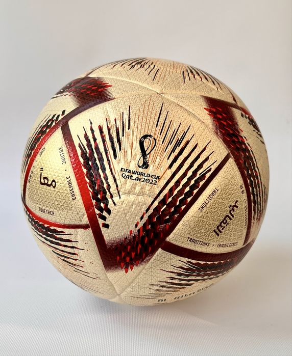 Футбольний мʼяч FIFA World Cup Qatar 2022, розмір 5. Термошов.