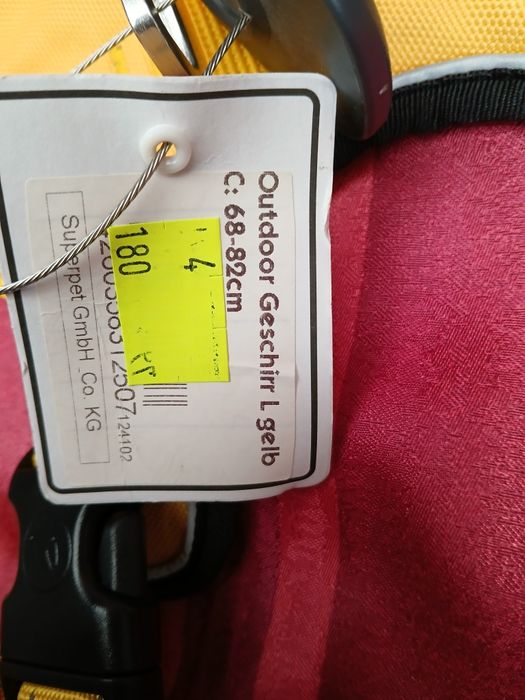 Szelki Halsband rozm L 68-82 cm