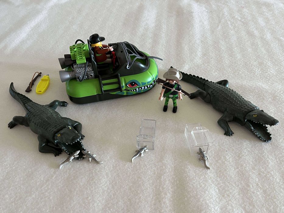 Playmobil 4446 - Hovercraft + Crocodilo437399587977308163