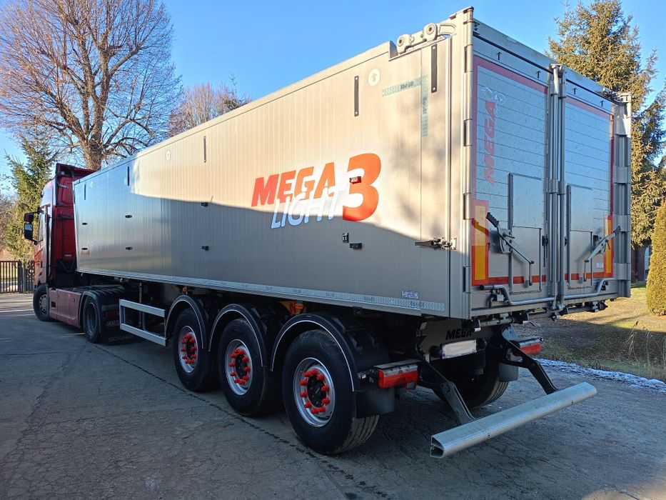 MEGA 42m3, 2022r, naczepa wywrotka, Jost, klapodrzwi