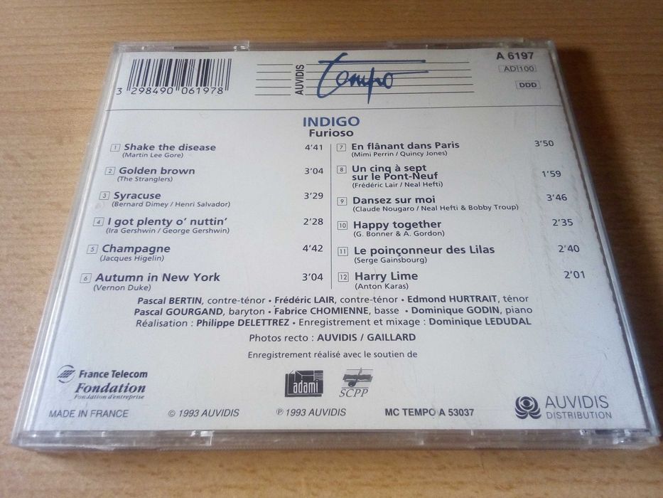 INDIGO - Furioso
