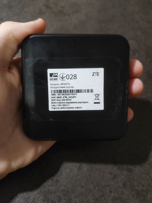 Модем ZTE MF926U