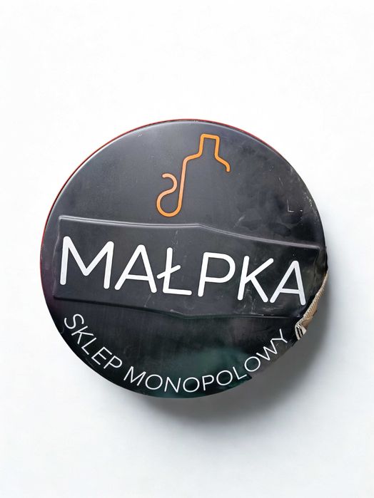Szyld/baner sklepowy "Małpka" ozdoba garażu