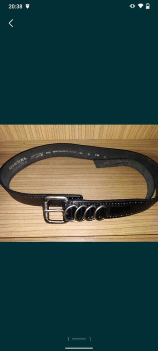 Diesel Пояс Black Gold