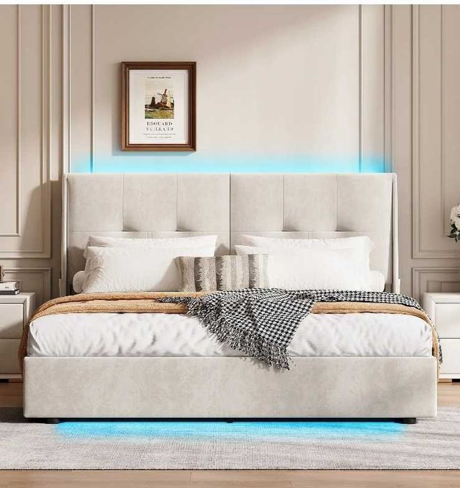 Cama 160x200 com estrado elevatório