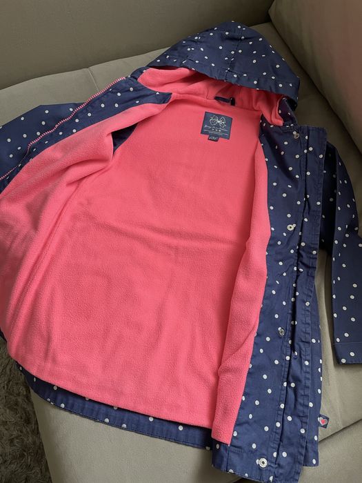 Куртка на флісі для дівчинки 128 134 7 8 років Smyk