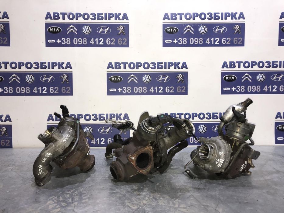 турбина peugeot partner citroen berlingo peugeot 3008 5008 турбіна пеж