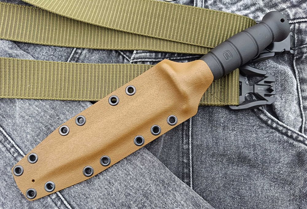 Ножни, чохол, піхви з кайдексу на ніж Glock78. Glock81.