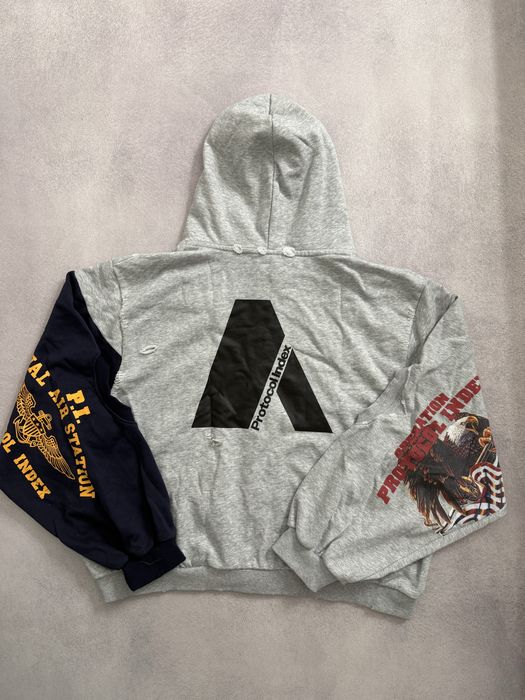 Project G/R Protocol Index Reconstructed Zip Hoodie