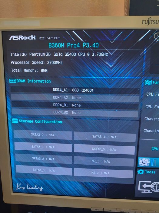 Комплект B360m Pro4+PG5400+8Gb