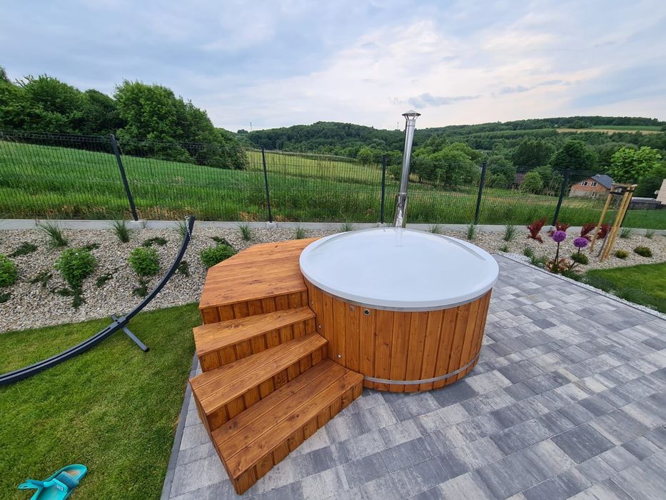 EKSKLUZYWNE BALIE | Luksusowa Balia Ogrodowa z Piecem | Premium SPA | THERVIK Outdoor | Polski Producent