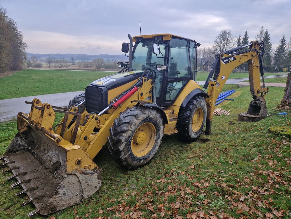 Usługi koparko ładowarka, prace ziemne,