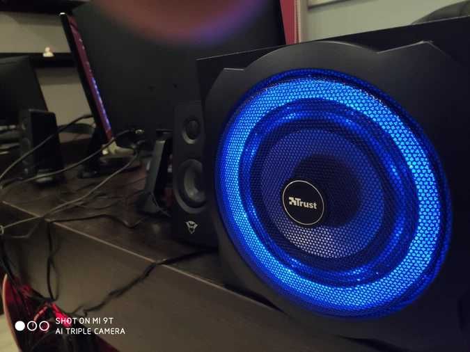 Акустика TRUST GTX 628 2.1 з підсвіткою, Limited Edition 120 Вт НОВА