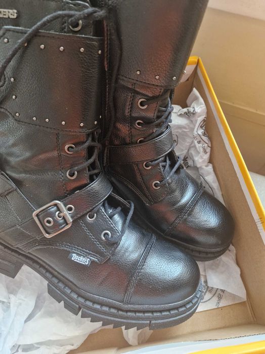 Botki damskie  Dockers czarne