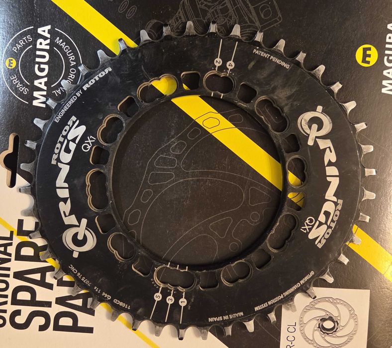 zębatka Rotor oval Q-Rings QX1 44T BCD 110 11s 12s | Narrow Wide