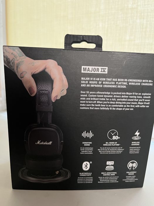 Продаю наушники Marshall lV