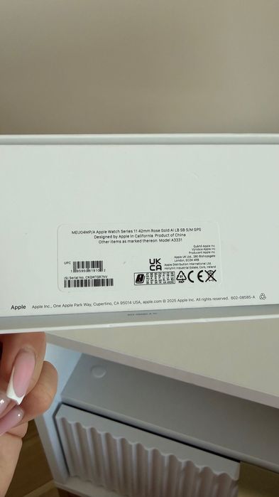 Apple Watch Series 11 GPS + Cellular 42mm z aluminium