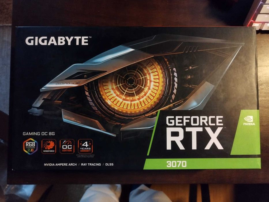 Placa Gráfica Gigabyte GeForce RTX 3070 com garantia até 04/202764284286137601123