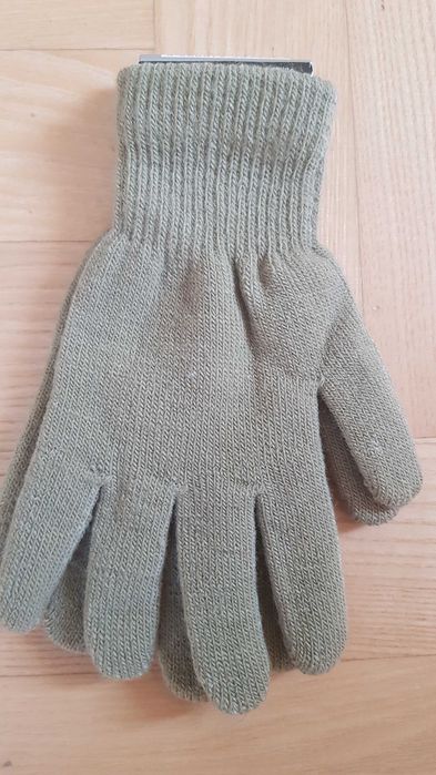 Rękawiczki z puszkiem Nowe 21 cm Produkt polski