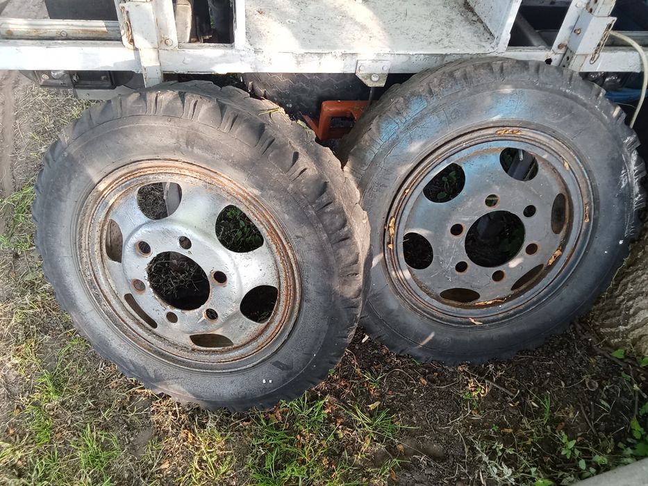 Ось прицепа  колеса ГАЗ53