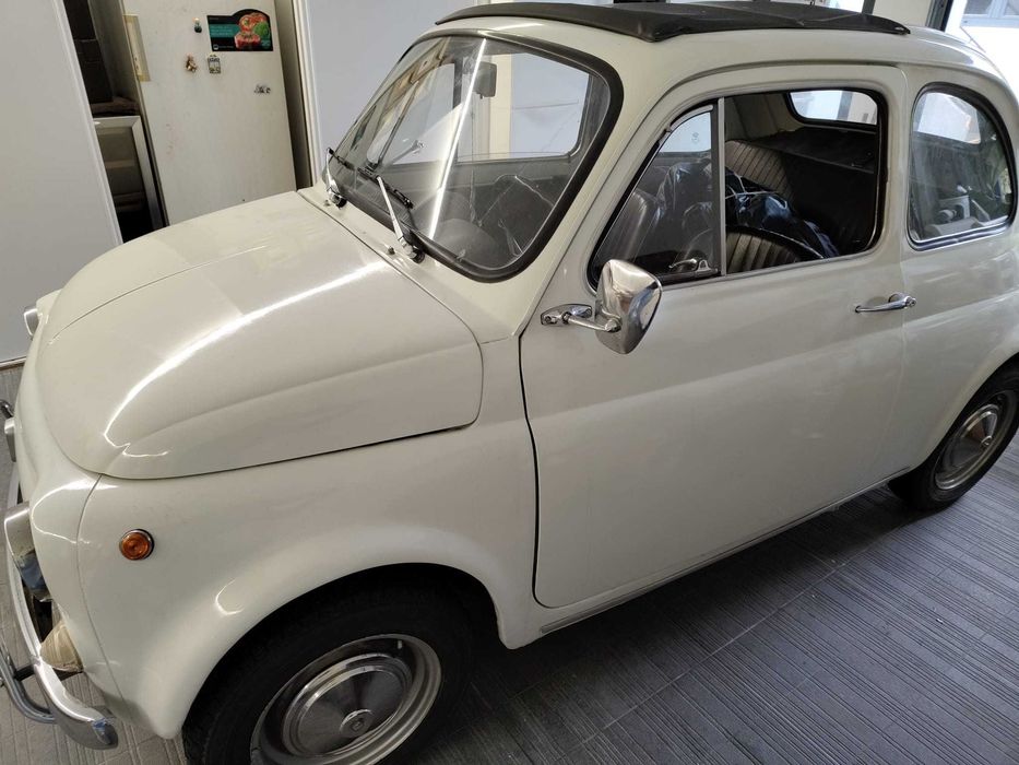 Fiat 500 Clássico de 1968 Branco