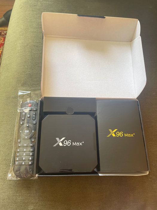 Смарт ТВ приставка X96 Max+ (2GB RAM / 16GB ROM) Android TV Box