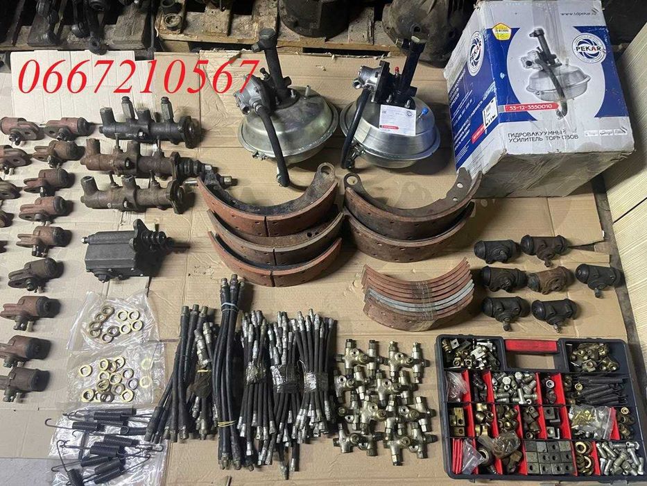 Запчасти тормозной системы Газ 51, Газ 52, Газ 53, Газ 66, Газ 3307