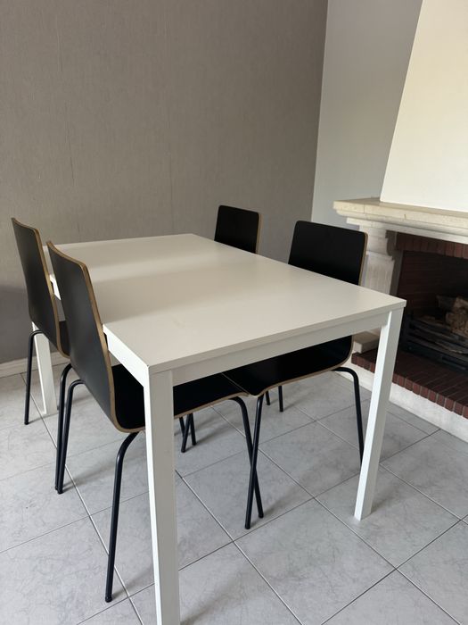 Vendo mesa e cadeiras