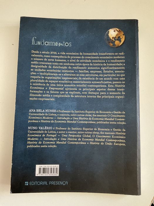 História Económica e Empresarial ISEG - Ana Bela Nunes e Nuno Valério